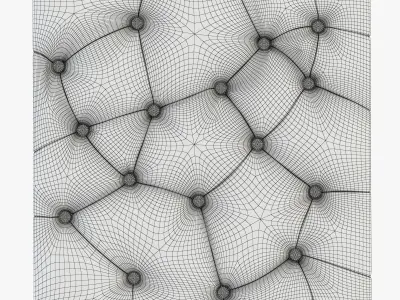 Capito wall panel 03 3D model