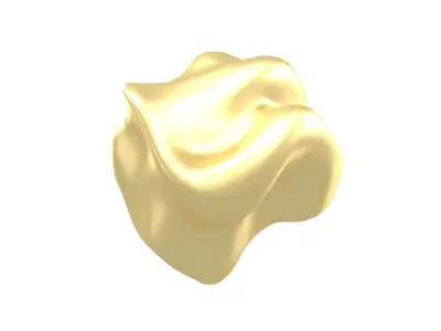 Abstract Shape v16 005 Low-poly 3D model