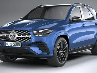 Mercedes-Benz GLE AMG-Line 2024 3D model