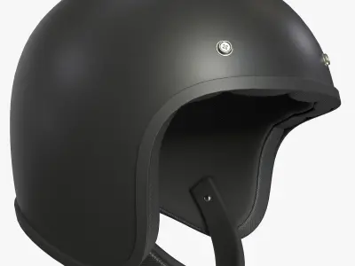 Motorcycle helmet 3D model shop