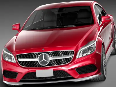 Mercedes-Benz CLS 2015 3D model