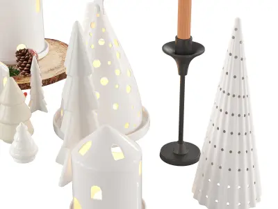 Christmas Decoration 01 3D model