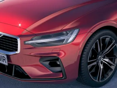 Volvo S60 R-design 2019 3D model