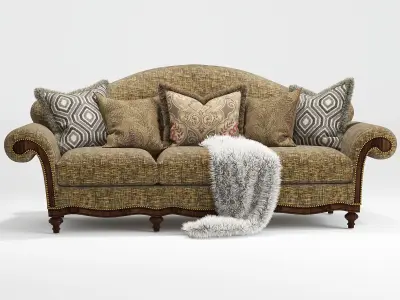 Ernest Hemingway Pauline Sofa Thomasville 3D model