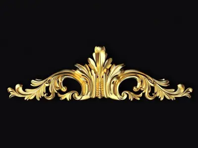 10 high-quality decors for furniture ornaments 3D model