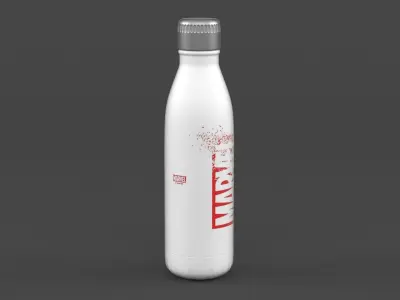 Water Bottle 3D model 34