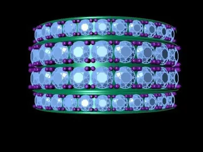 Man Ring 002 Tango 3D model