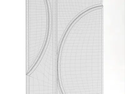 John-Richard Collection Moonstruck Mirror  3D model