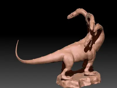 Wounded Hydra 3D model