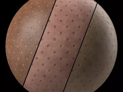 Leather Materials 43- Sbsar Pbr 4k Seamless Texture