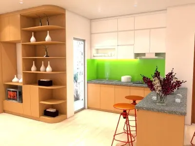 apartment tv cabinet design for living room Free 3D model