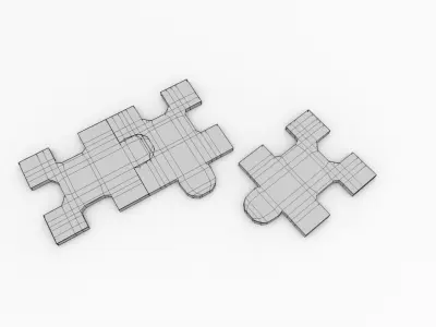 Puzzle Piece 3D model