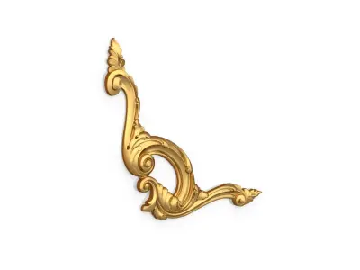 Classic decor ornament 167 3D model