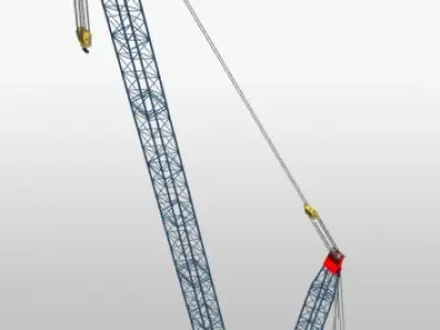 Ringer Crane 3D model