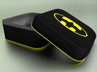 Metal jar interior Free 3D model