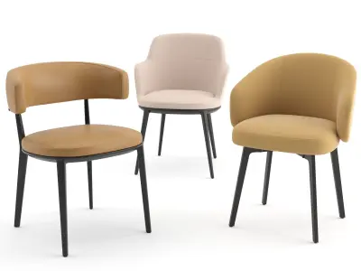 Italian Chairs Collection 3D model
