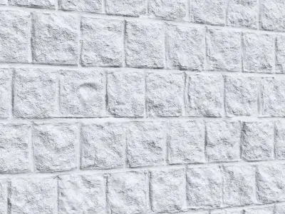 Ultra realistic Brick Old wall  3D model
