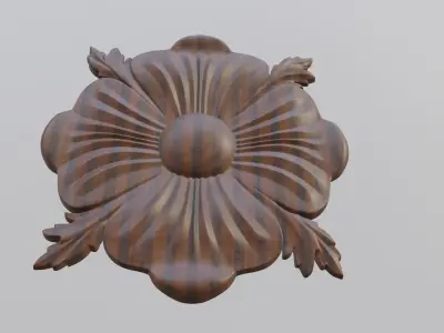 Flower Decor 3D print model 29