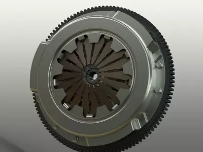 Clutch System  3D model