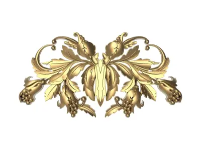  decorative pattern ready for 3D printing 3D model