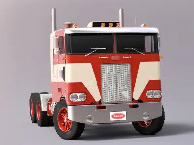 Peterbilt 352 Truck 3D model