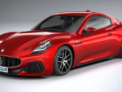 Maserati GranTurismo Trofeo 2023 3D model