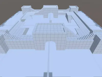 Prototype Environmnet Free low-poly 3D model