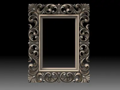 FRAME-MIRROR 001 3D print model