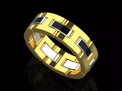 Ring chain  0173 3D print model