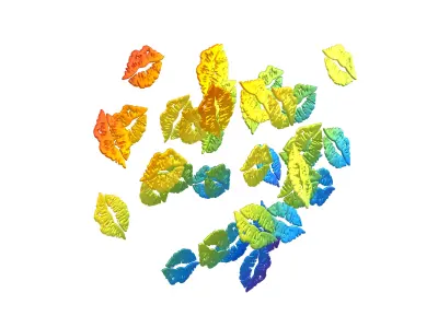 Many Kisses Mark v1 018 3D model