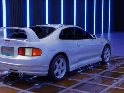 Toyota Celica Gt4 3D model
