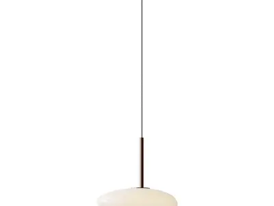 Minimalistic Luxury Nordic Pendant Light 3D model