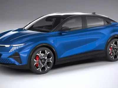 Alpine A390 2026 3D model