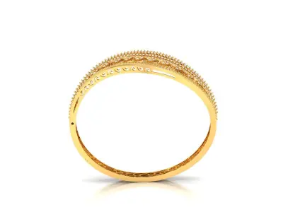 Women Bracelet 3dm STL Render Details 3D print model