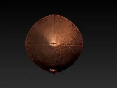 American football  3D print model