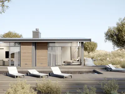 Corona - C4D Scene files - House Karoo Exterior 3D model
