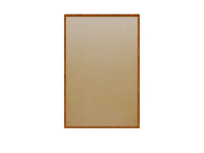 Azure Blossoms Wood Framed Print On Canvas Wall Art Low-poly 3D model