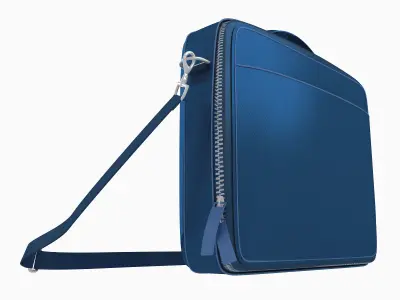 Sport Bag Briefcase Low-poly 3D model