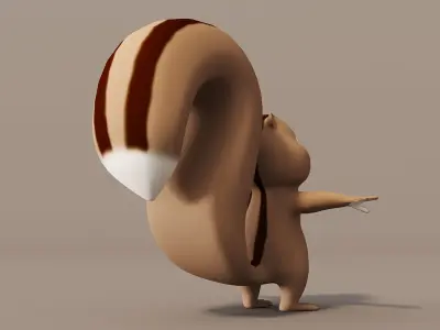 Squirrel 3D model purchase