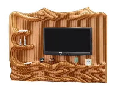 Parametric TV 3D model 23 3D model