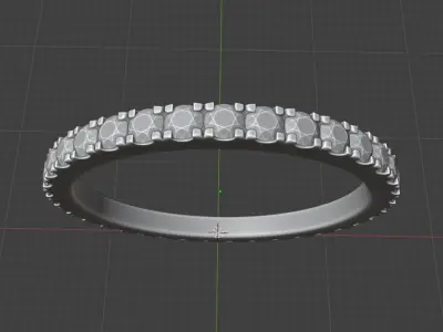 Ring 3D Model With Blender File  Free 3D model