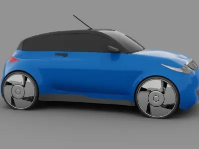 city car 3D model