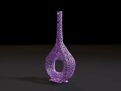 Decorative vases 3D print model purchase