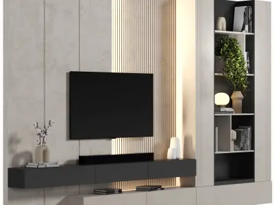 151 tvwall 151 3D model