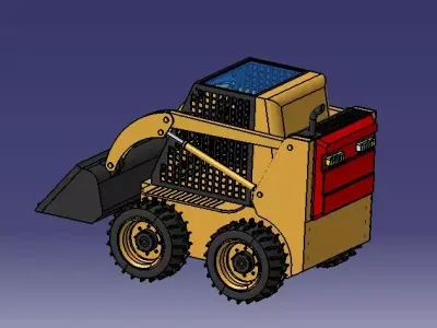 Skid-Steer Loaders 3D print model