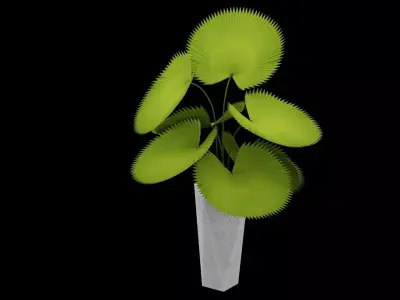 Fern Plant Decor 3D model