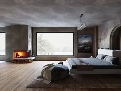 Interior - Bedroom - 130923 3D model