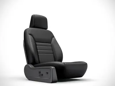Seat v9 Low-poly 3D model