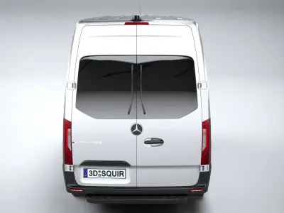Mercedes-Benz Sprinter Van Long 2025 3D model