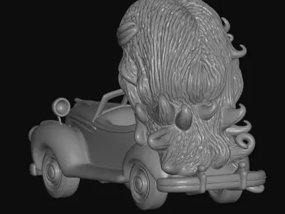 decorative figure 3D print model